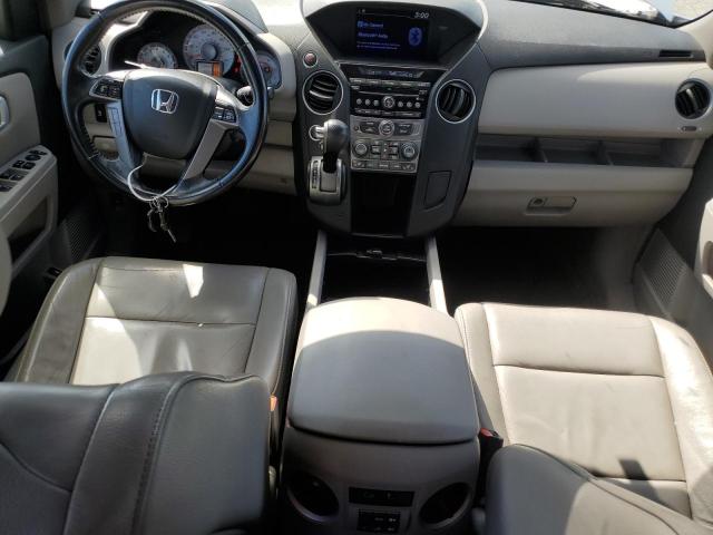 5FNYF4H58DB028337 - 2013 HONDA PILOT EXL WHITE photo 8