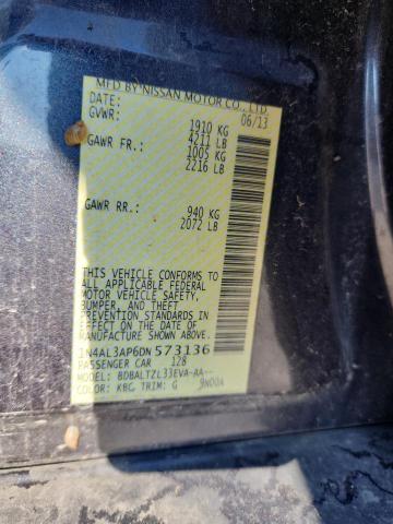 1N4AL3AP9JC215939 - 2018 NISSAN ALTIMA 2.5 أسود صورة 12