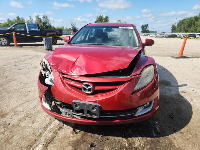 1YVHZ8CH4A5M33120 - 2010 MAZDA 6 I RED photo 5