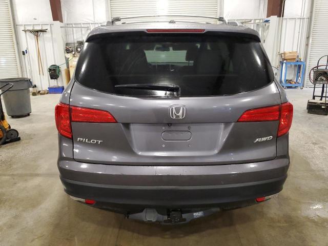 5FNYF6H61JB038434 - 2018 HONDA PILOT EXL GRAY photo 6