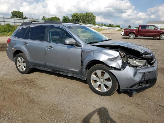 4S4BRCCC3A3360669 - 2010 SUBARU OUTBACK 2.5I PREMIUM SILVER photo 4