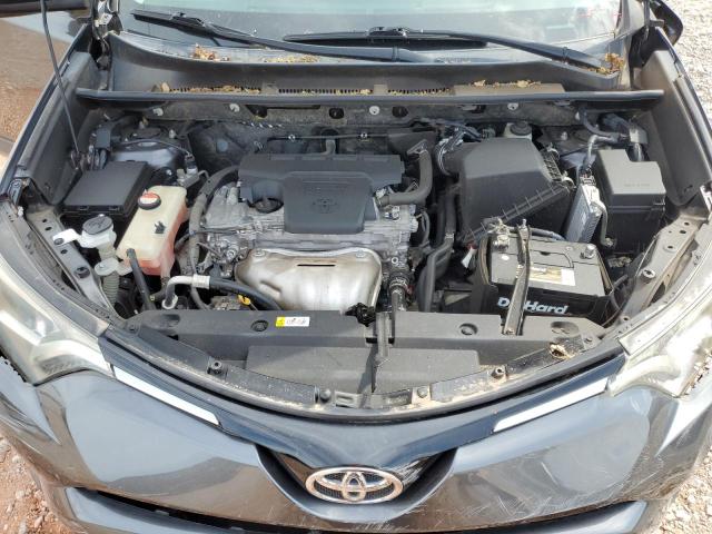 JTMZFREV4GJ096900 - 2016 TOYOTA RAV4 LE ნაცრისფერი ფოტო 12