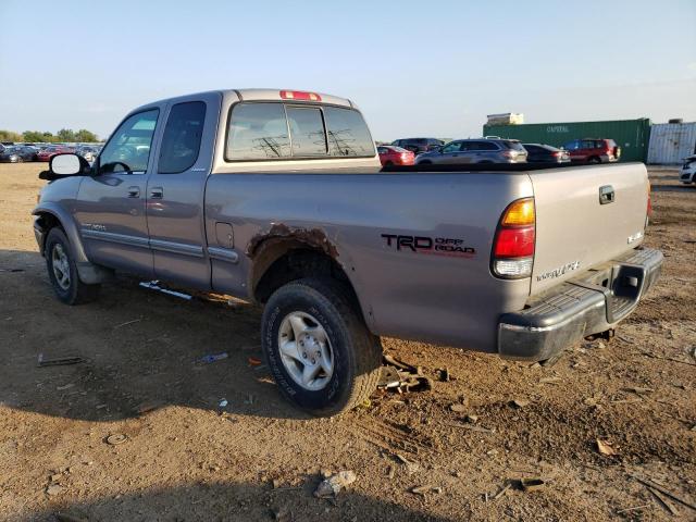 5TBBT4813YS097460 - 2000 TOYOTA TUNDRA ACCESS CAB LIMITED BEIGE photo 2