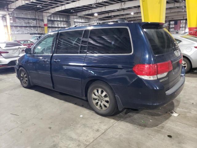 5FNRL3H4XAB030777 - 2010 HONDA ODYSSEY EX BLUE photo 2