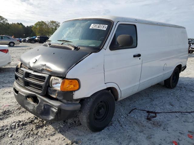 2B7HB11Y21K510695 - 2001 DODGE RAM VAN B1500 WHITE photo 1