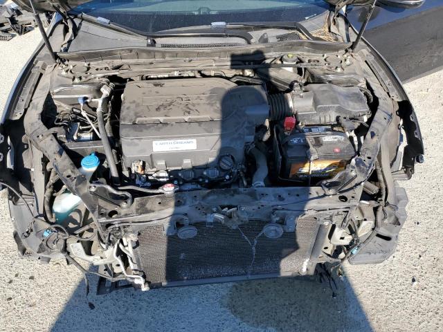 1HGCR3F82GA003764 - 2016 HONDA ACCORD EXL BLACK photo 11