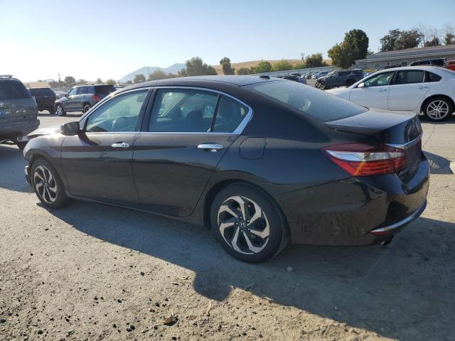 1HGCR3F82GA003764 - 2016 HONDA ACCORD EXL BLACK photo 2