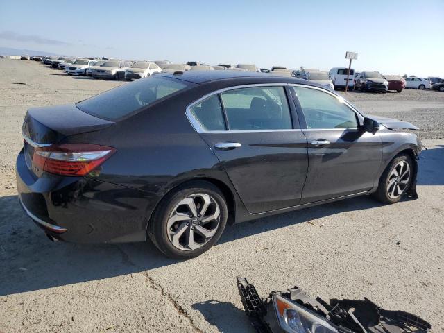 1HGCR3F82GA003764 - 2016 HONDA ACCORD EXL BLACK photo 3