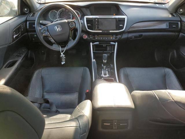 1HGCR3F82GA003764 - 2016 HONDA ACCORD EXL BLACK photo 8