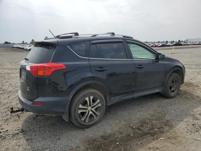 2T3BFREV6DW019363 - 2013 TOYOTA RAV4 LE BLACK photo 3