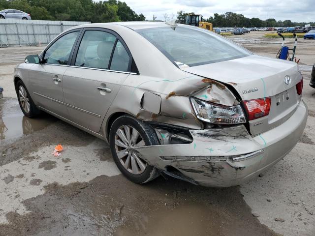 5NPEU46C09H516152 - 2009 HYUNDAI SONATA SE BEIGE photo 2