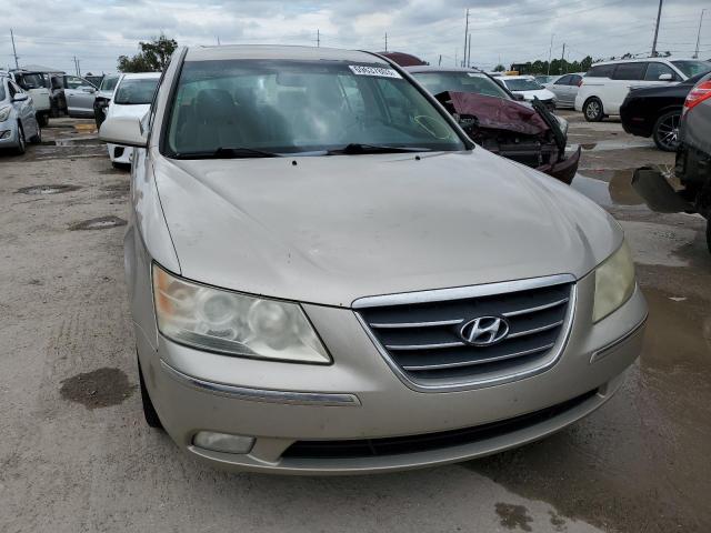 5NPEU46C09H516152 - 2009 HYUNDAI SONATA SE BEIGE photo 5