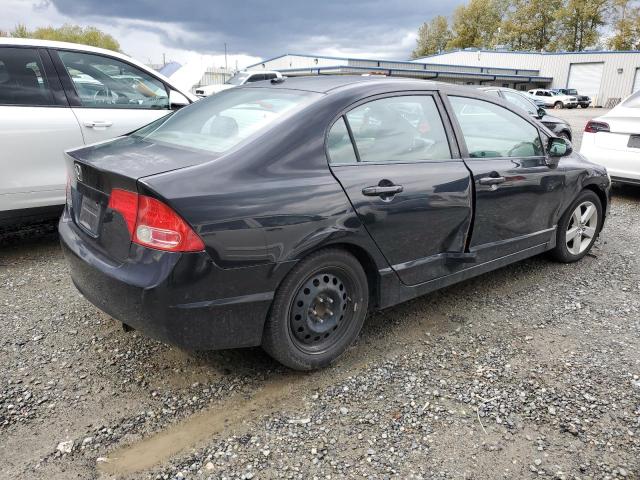 2HGFA16978H316801 - 2008 HONDA CIVIC EXL BLACK photo 3