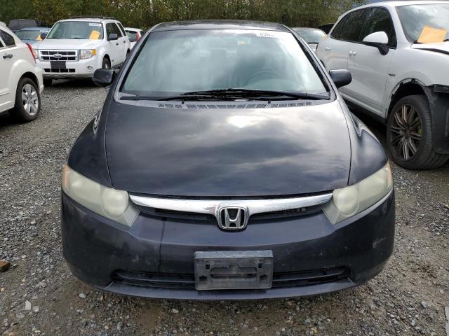 2HGFA16978H316801 - 2008 HONDA CIVIC EXL BLACK photo 5