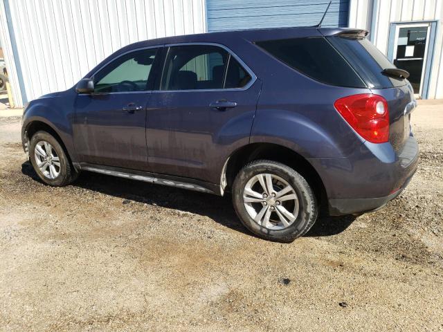 2GNALBEK9D6232618 - 2013 CHEVROLET EQUINOX LS BLUE photo 2