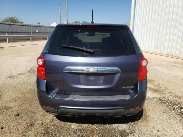 2GNALBEK9D6232618 - 2013 CHEVROLET EQUINOX LS BLUE photo 6