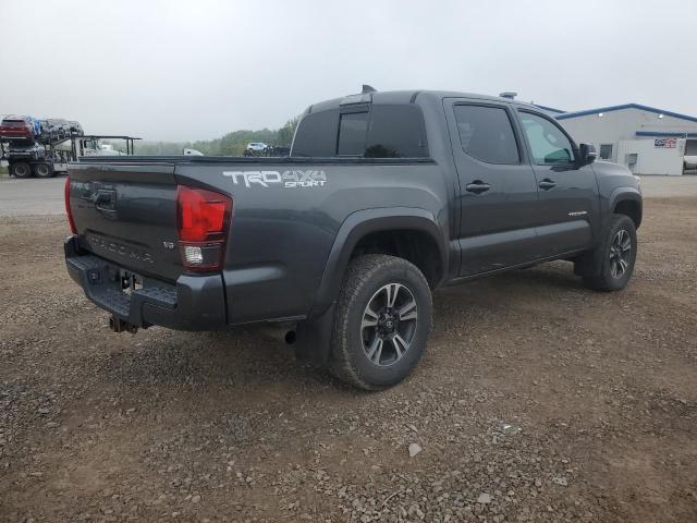 3TMCZ5AN0KM190716 - 2019 TOYOTA TACOMA DOUBLE CAB Gris photo 3