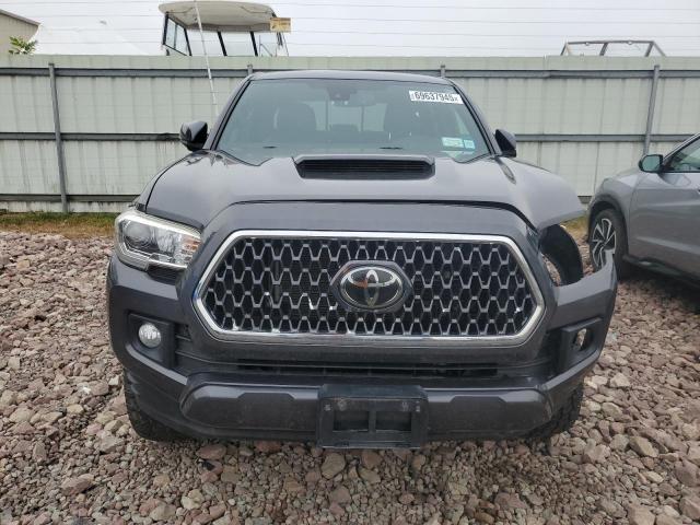 3TMCZ5AN0KM190716 - 2019 TOYOTA TACOMA DOUBLE CAB Gris photo 5