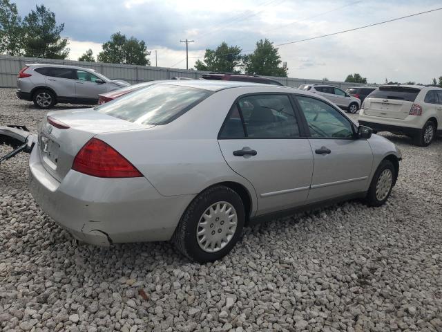 1HGCM56127A147487 - 2007 HONDA ACCORD VALUE SILVER photo 3