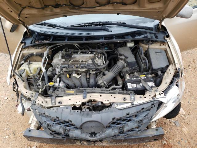 2T1BU4EE3DC978643 - 2013 TOYOTA COROLLA BASE Алтын фото 11