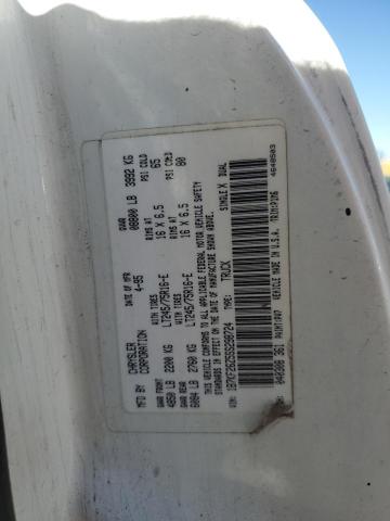 1B7KF26Z5SS298724 - 1995 DODGE RAM 2500 WHITE photo 12