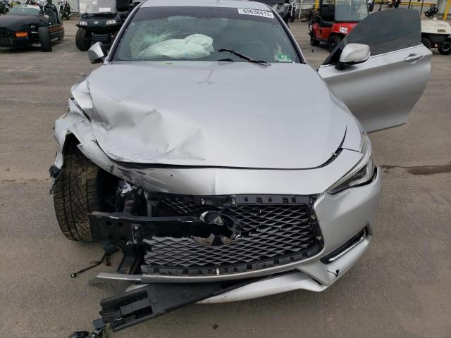 JN1CV7EL4HM320746 - 2017 INFINITI Q60 BASE SILVER photo 11