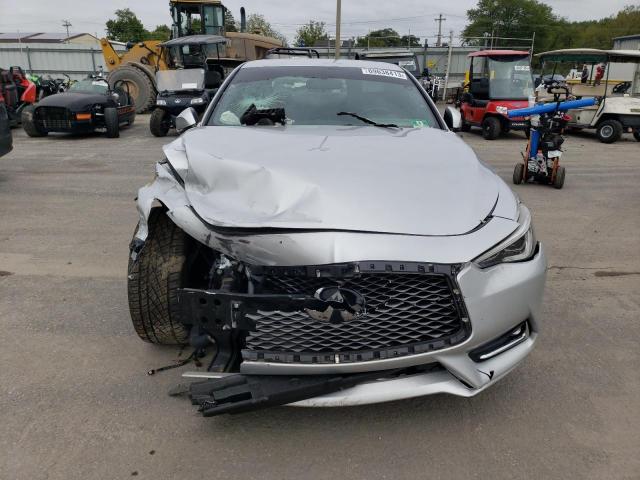 JN1CV7EL4HM320746 - 2017 INFINITI Q60 BASE SILVER photo 5