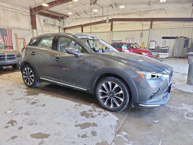 JM1DKFD78K0432473 - 2019 MAZDA CX-3 GRAND TOURING GRAY photo 4