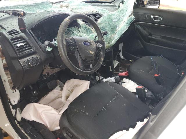 1FM5K8AR4KGA29082 - 2019 FORD EXPLORER POLICE INTERCEPTOR 白色 照片 8