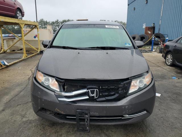 5FNRL5H46EB076267 - 2014 HONDA ODYSSEY EX GRAY photo 5