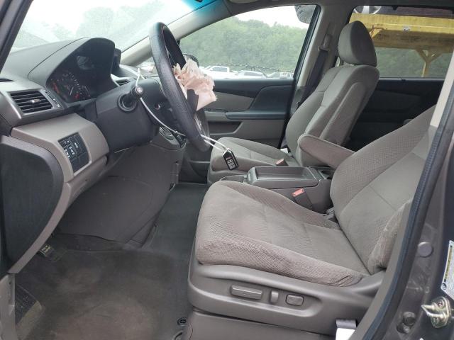 5FNRL5H46EB076267 - 2014 HONDA ODYSSEY EX GRAY photo 7