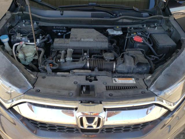2HKRW2H80JH620167 - 2018 HONDA CR-V EXL GRAY photo 12