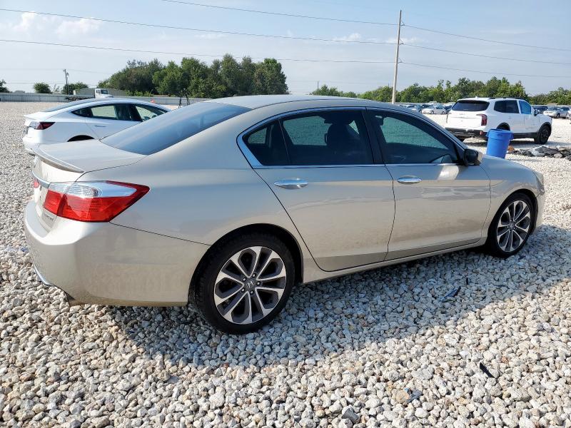 1HGCR2F58DA147461 - 2013 HONDA ACCORD SPORT BEIGE photo 3