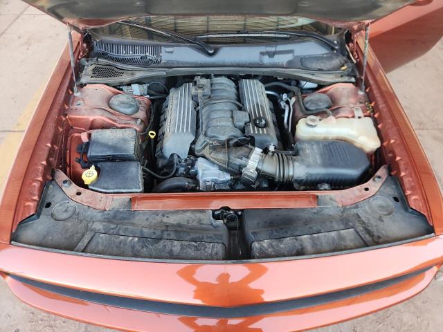 2C3CDZFJXLH165385 - 2020 DODGE CHALLENGER R/T SCAT PACK ORANGE photo 11