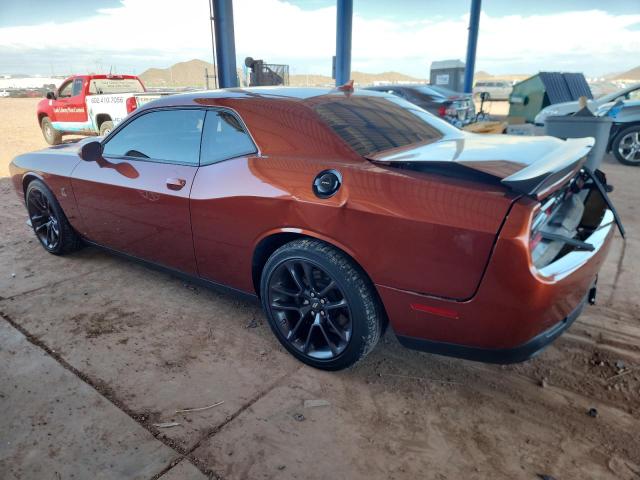 2C3CDZFJXLH165385 - 2020 DODGE CHALLENGER R/T SCAT PACK ORANGE photo 2