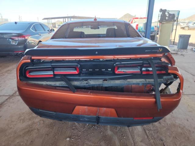 2C3CDZFJXLH165385 - 2020 DODGE CHALLENGER R/T SCAT PACK ORANGE photo 6