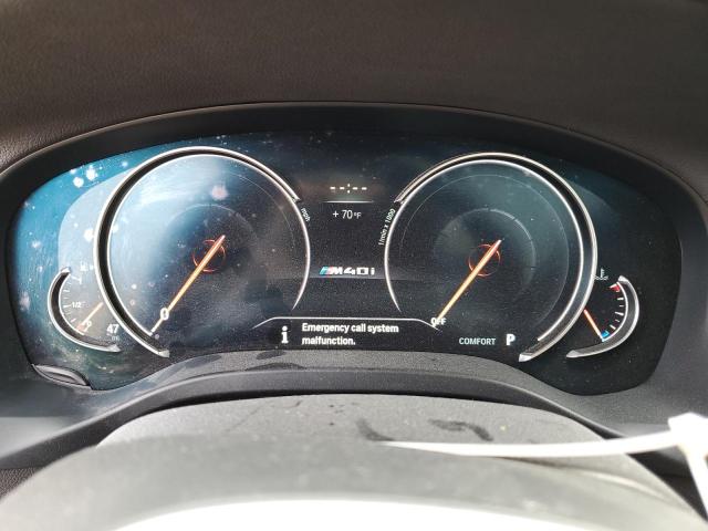 5UXTS3C58K0Z08486 - 2019 BMW X3 XDRIVEM40I შავი ფოტო 9