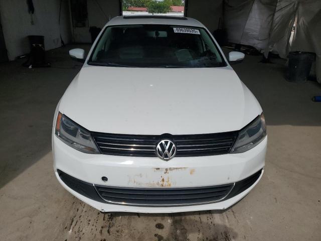 3VWLL7AJ0EM432030 - 2014 VOLKSWAGEN JETTA TDI WHITE photo 5