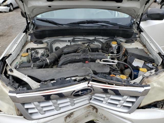 JF2SHABCXBH766547 - 2011 SUBARU FORESTER 2.5X 白色 照片 12