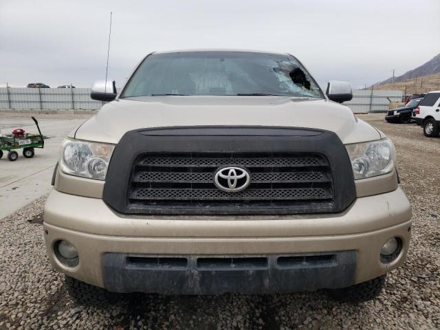 5TFDV58188X081362 - 2008 TOYOTA TUNDRA CREWMAX LIMITED GOLD photo 5