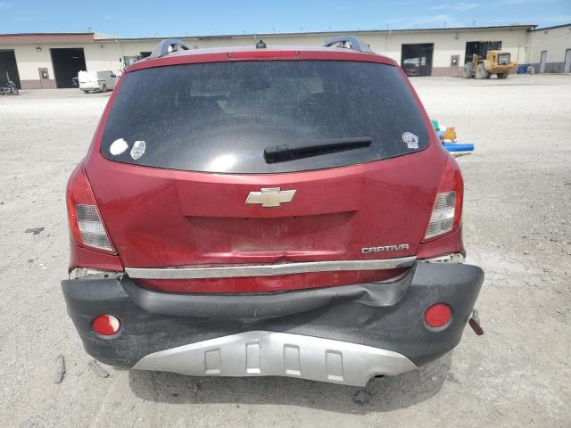 3GNAL2EK8FS520148 - 2015 CHEVROLET CAPTIVA LS RED photo 6