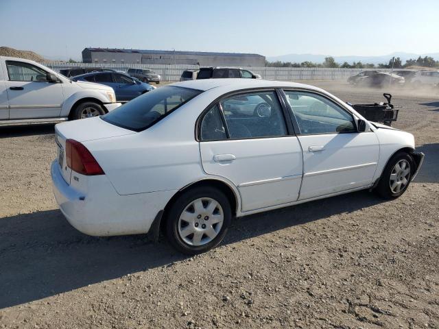 2HGES26741H614029 - 2001 HONDA CIVIC EX WHITE photo 3