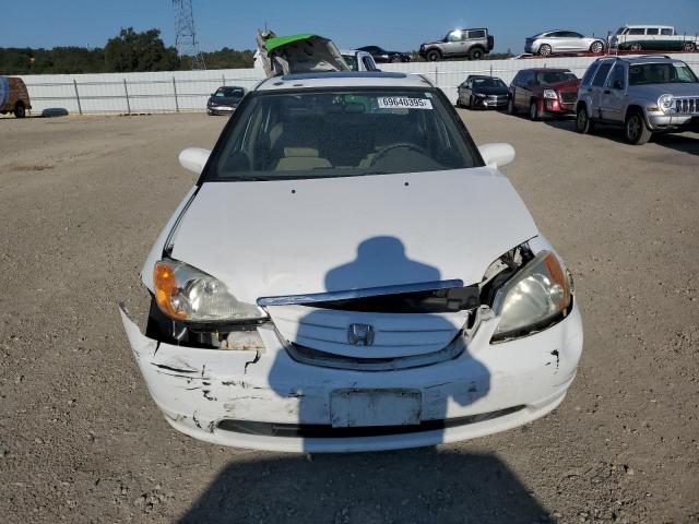 2HGES26741H614029 - 2001 HONDA CIVIC EX WHITE photo 5