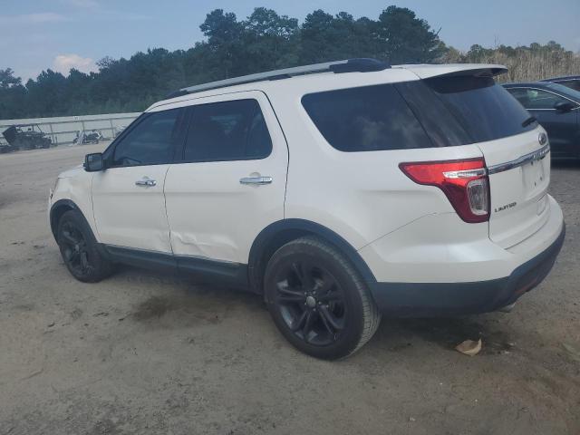 1FM5K7F8XEGB25135 - 2014 FORD EXPLORER LIMITED WHITE photo 2