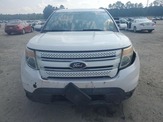 1FM5K7F8XEGB25135 - 2014 FORD EXPLORER LIMITED WHITE photo 5