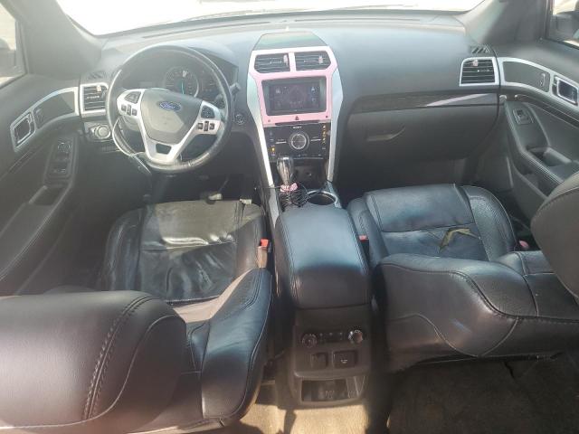 1FM5K7F8XEGB25135 - 2014 FORD EXPLORER LIMITED WHITE photo 8