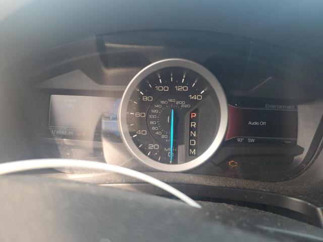 1FM5K7F8XEGB25135 - 2014 FORD EXPLORER LIMITED WHITE photo 9