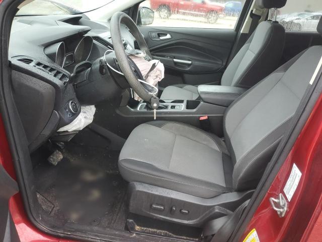 1FMCU0G94HUE31057 - 2017 FORD ESCAPE SE BURGUNDY photo 7