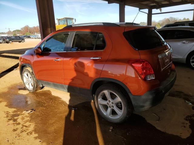 KL7CJRSB1GB569867 - 2016 CHEVROLET TRAX LTZ ORANGE photo 2