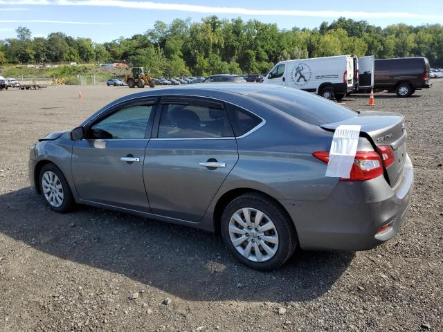 3N1AB7AP7KY357769 - 2019 NISSAN SENTRA S GRAY photo 2
